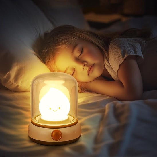 Veilleuse bébé | Apaisant 7 couleurs