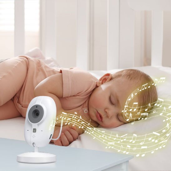 Caméra bébé | Vision nocturne HD