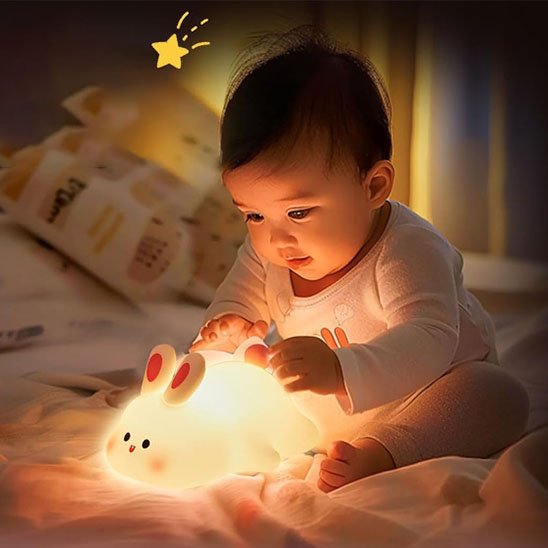 Veilleuse bébé | Multi-couleurs Rechargeable