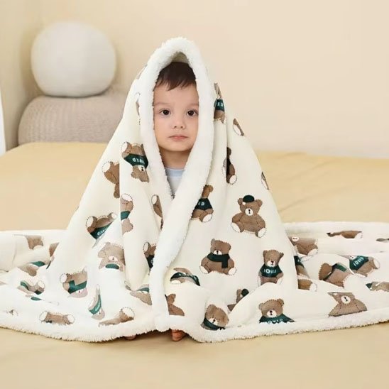 Couverture bébé | Coton Biologique Doux