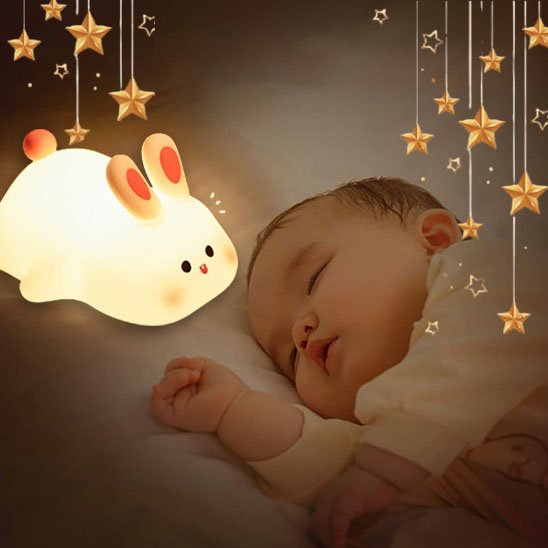 Veilleuse bébé | Multi-couleurs Rechargeable