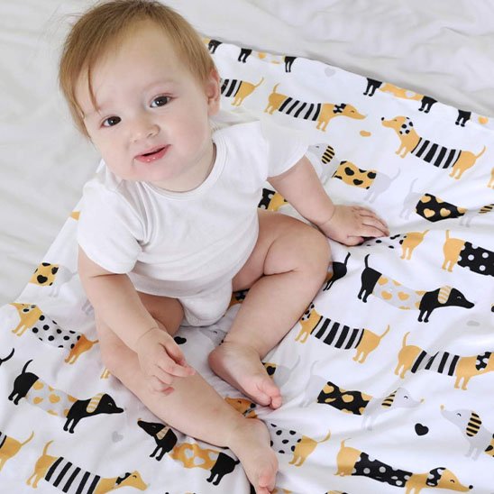 Couverture bébé | Ultra-douce en coton bio