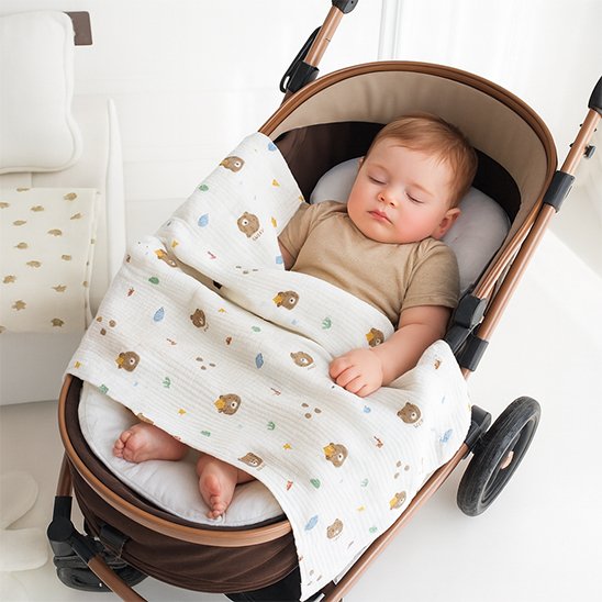 Couverture bébé | Coton Bio Doux