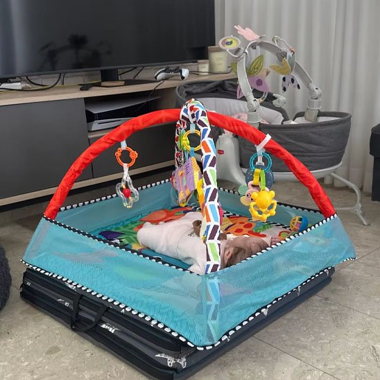 Tapis d'éveil coloré sensoriel | Éveil & Motricité