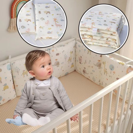 Tour de lit bébé | Cocon Sécuritaire